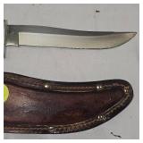 Buck USA #105 w/Brown Leather Sheath
