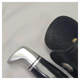 Buck 119 USA w/Black Leather Sheath