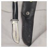 Buck 103 w Black Leather Sheath