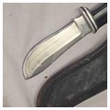 Buck 103 w Black Leather Sheath