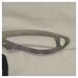 Buck 136 w/ Black Leather Sheath