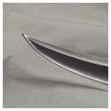 Buck 136 w/ Black Leather Sheath