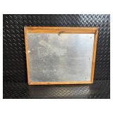 Duck in Flight Painting - Framed Wood Frame Wall Art 16x20 in