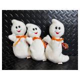 Ty Beanie Boos Ghost Plush and others  -  with Ty Tags