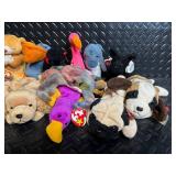 Ty Beanie Babies Assorted Plush Toys With Tags - Mixed Collection