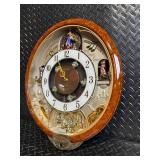 Seiko 2006 Collector's Edition Crystalized with Swarovski Rotating Pendulum Clock