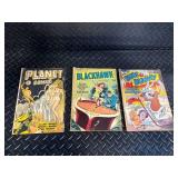 Planet Comics, Blackhawk and Bugs Bunny - 3 Vintage Comics