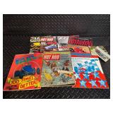 Vintage Car Magazines & Postcards Collection - Hot Rod & Minnesota State Fair