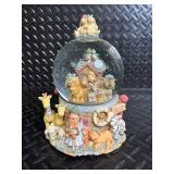 Noah's Ark Snow Globe with Animal Diorama