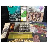 Classic Rock Vinyl LPs Collection: The Doors Morrison Hotel, Led Zeppelin II, REO Speedwagon, Lynyrd Skynyrd