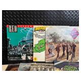 Classic Rock Vinyl LPs Collection: The Doors Morrison Hotel, Led Zeppelin II, REO Speedwagon, Lynyrd Skynyrd