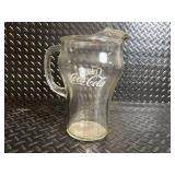 Coca-Cola Glass Pitcher  - Vintage Coke Promo Drinkware