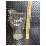 Coca-Cola Glass Pitcher  - Vintage Coke Promo Drinkware