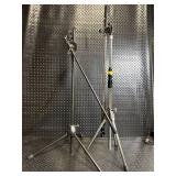 Pair of Adjustable Studio Microphone Stands with Boom Arms