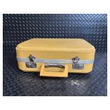 Galleria Luggage Vintage Carry-On Case with Chrome Hardware