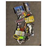 Husky NACK Pro Industrial Knife System Kit & Stanley 25' Tape & Schlage Template