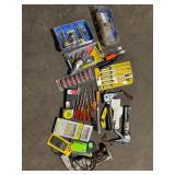 Husky NACK Pro Industrial Knife System Kit & Stanley 25' Tape & Schlage Template