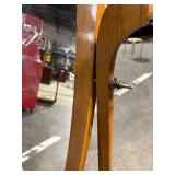 Cheval Mirror - Wooden Oval Full Length on Stand