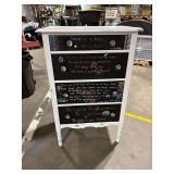 Chalkboard Dresser with Inspirational Quotes - 4-Drawer Chest