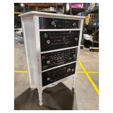 Chalkboard Dresser with Inspirational Quotes - 4-Drawer Chest