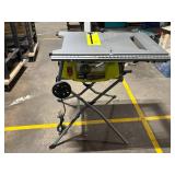 Ryobi RTS23T Table Saw - 10 in Blade - 120V - 15A - 5000 RPM - On Stand