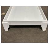 Twin XL bed frame  - Painted Wood, 78in Long
