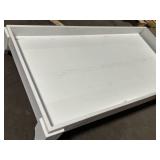 Twin XL bed frame  - Painted Wood, 78in Long