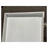 Twin XL bed frame  - Painted Wood, 78in Long