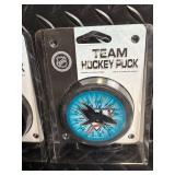 WinCraft Team Hockey Puck  NHL Licensed Pucks with Team Logos