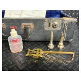 Vintage Brass Trumpet in Hard Case - Velvet-Lined Interior