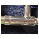 Conn Trombone in Hard Case with Mouthpiece - Vintage Brass Instrument