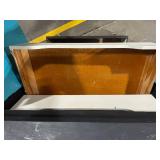 Geode Knob Accent Wood Cabinet - Two Doors & Lower Drawer