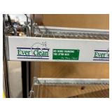 Ever Clean Cat Litter Display Rack - 4-Tier Wire Shelving Unit