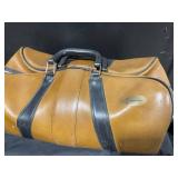 Vintage Atlantic Leather Duffel Bag - Top Handles and Durable Construction