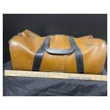 Vintage Atlantic Leather Duffel Bag - Top Handles and Durable Construction