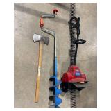 Toro Power Shovel Snow Thrower & Auger Post Hole Digger & Axe - Garden Tools