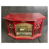 Memorex AM/FM Radio Cassette Tape Deck Console with Turntable