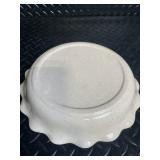 Taylor Dial Scale & CeramiCorner Banana Cream Pie Plate Rare with signature (Lot of 2)