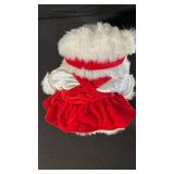 Coca-Cola Plush Dogs - Dress-Wearing Dog and Patch-Emblem Dog