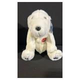 Coca-Cola Plush Dogs - Dress-Wearing Dog and Patch-Emblem Dog