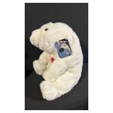 Coca-Cola Plush Dogs - Dress-Wearing Dog and Patch-Emblem Dog
