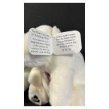 Coca-Cola Polar Bear Plush Pair - 1994 & 1995 Year-Embroidered Feet