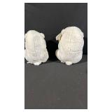 Coca-Cola Polar Bear Plush Pair - 1994 & 1995 Year-Embroidered Feet