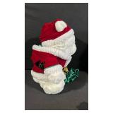 Santa Bear Plush Christmas Bears (Lot of 2)