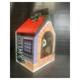 Santabear Second Edition Santa Bear Plush in Holiday House Gift Box - 1994