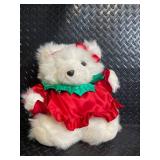 Field Gear Down Throw & Assorted Holiday Teddy Bears (Lot of 4)