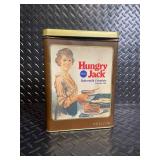 Hungry Jack Pancake Mix Tin - Buttermilk Complete, Pillsbury Brand, 32 Oz