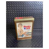 Hungry Jack Pancake Mix Tin - Buttermilk Complete, Pillsbury Brand, 32 Oz