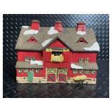 Department 56 Snow Village Red Barn 1987 - The Original Snow Village Series