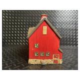 Department 56 Snow Village Red Barn 1987 - The Original Snow Village Series